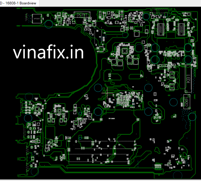 Dell Inspiron 3465 - 3565 - Turis AMD - 16808-1 Boardview